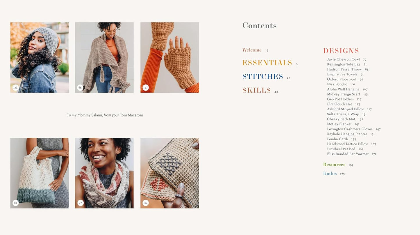 The Tunisian Crochet Handbook by Toni Lipsey