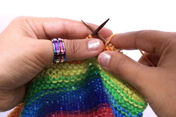 Rainbow Row Counter Ring