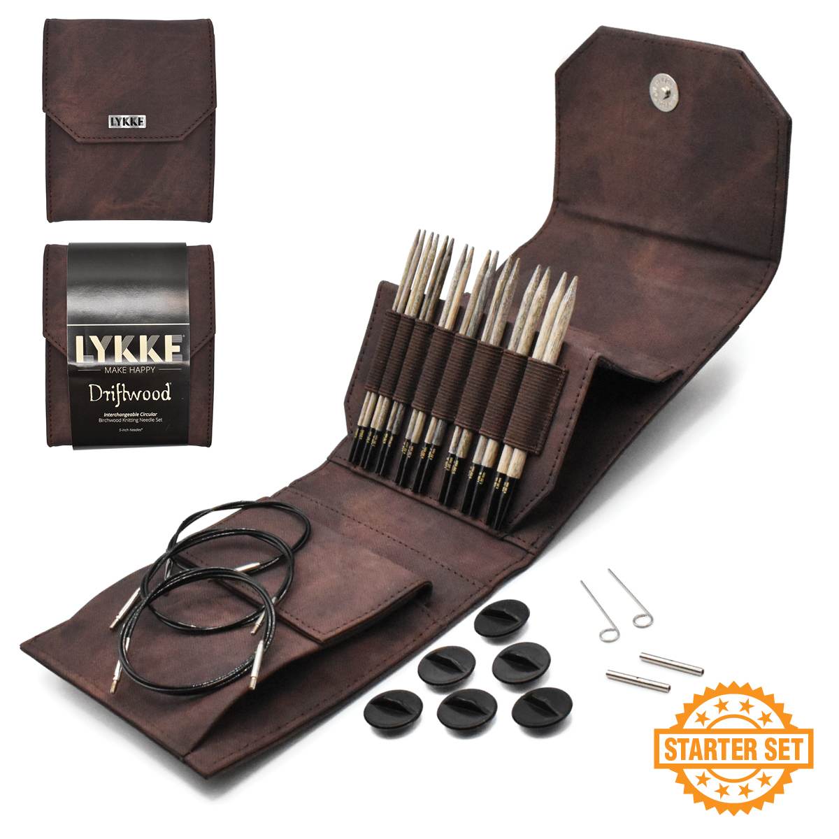 Driftwood 5" Interchangeable Starter Set
