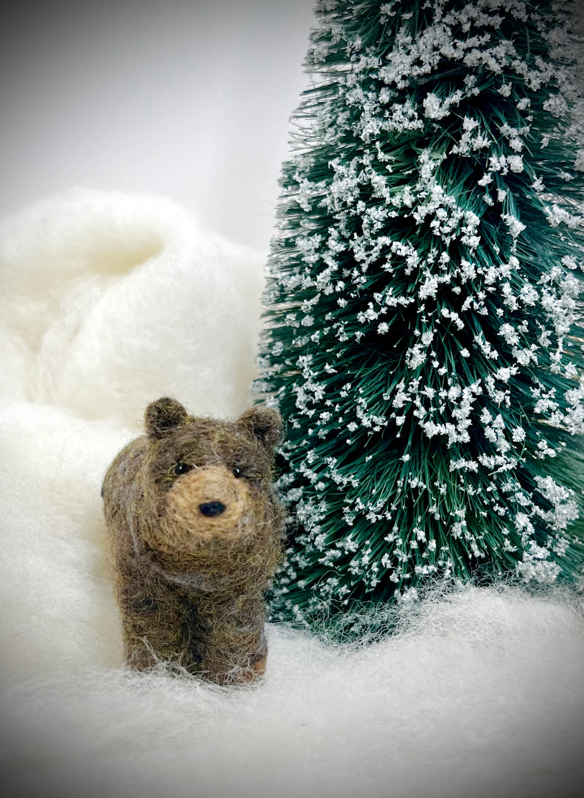 Brown Bear Felting Kit