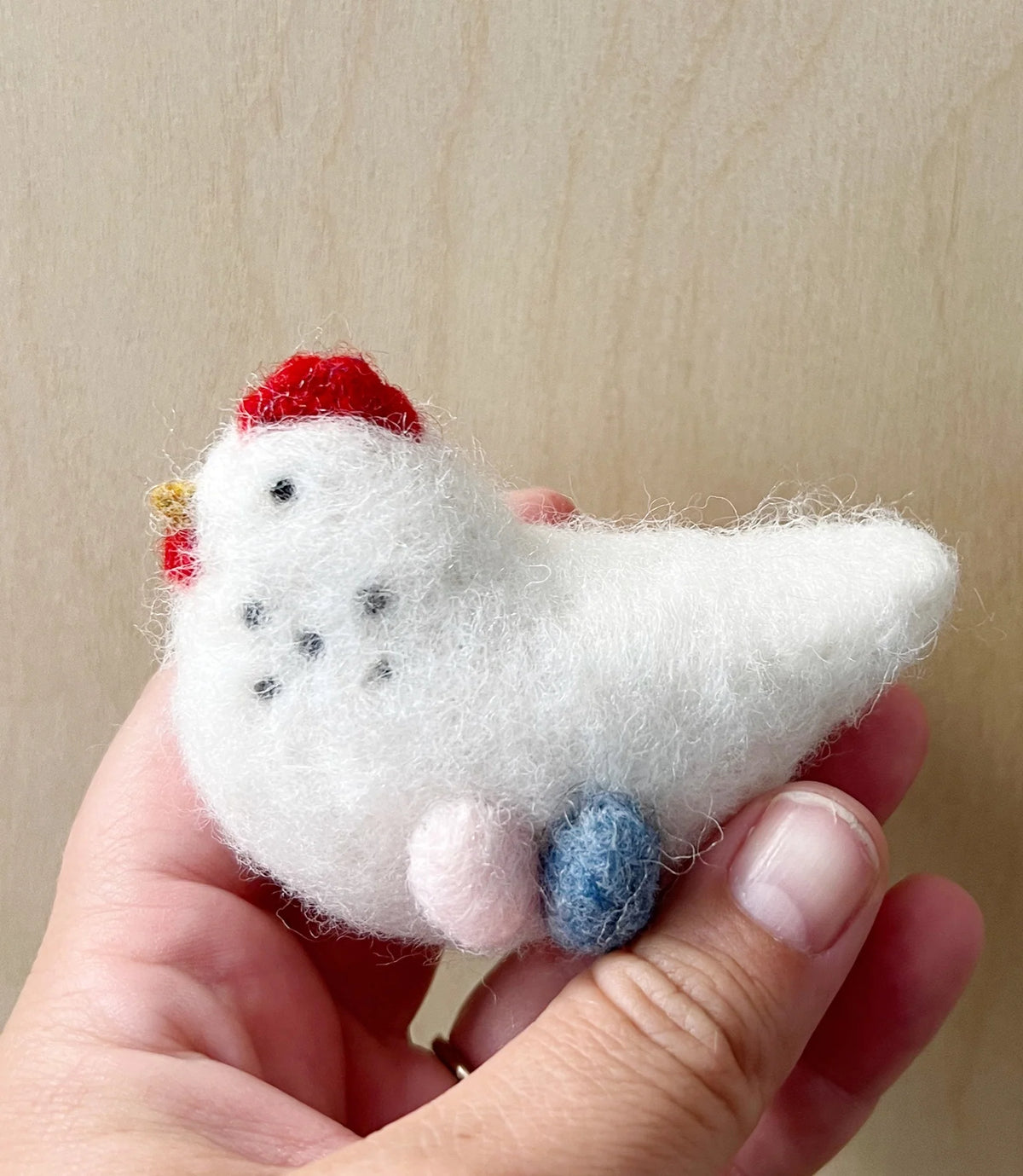Hen and Eggs Felting Kit
