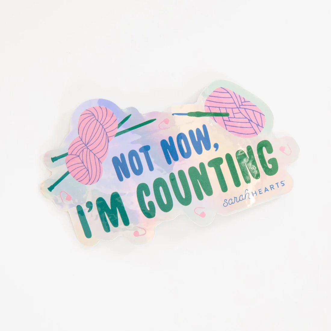Not Now I'm Counting Sticker