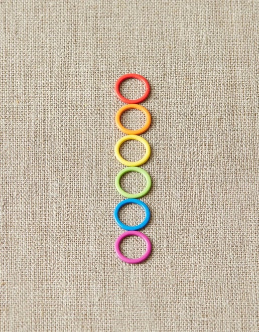 Colorful Ring Stitch Markers