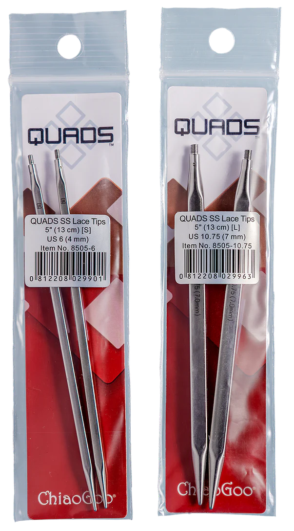 4" QUADS Interchangeable Needle Tips