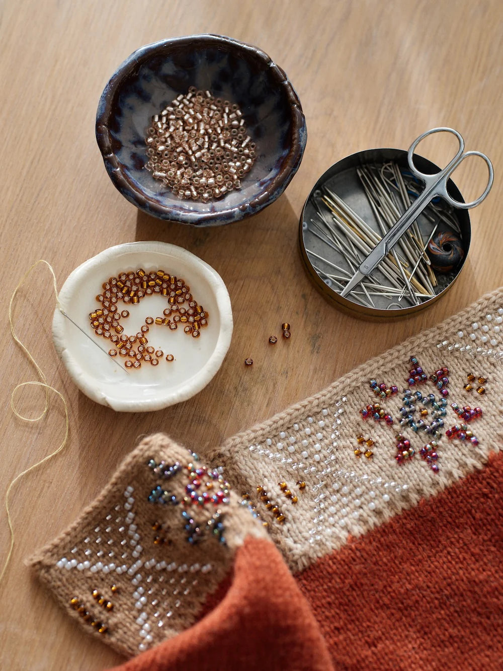 Beaded Colourwork