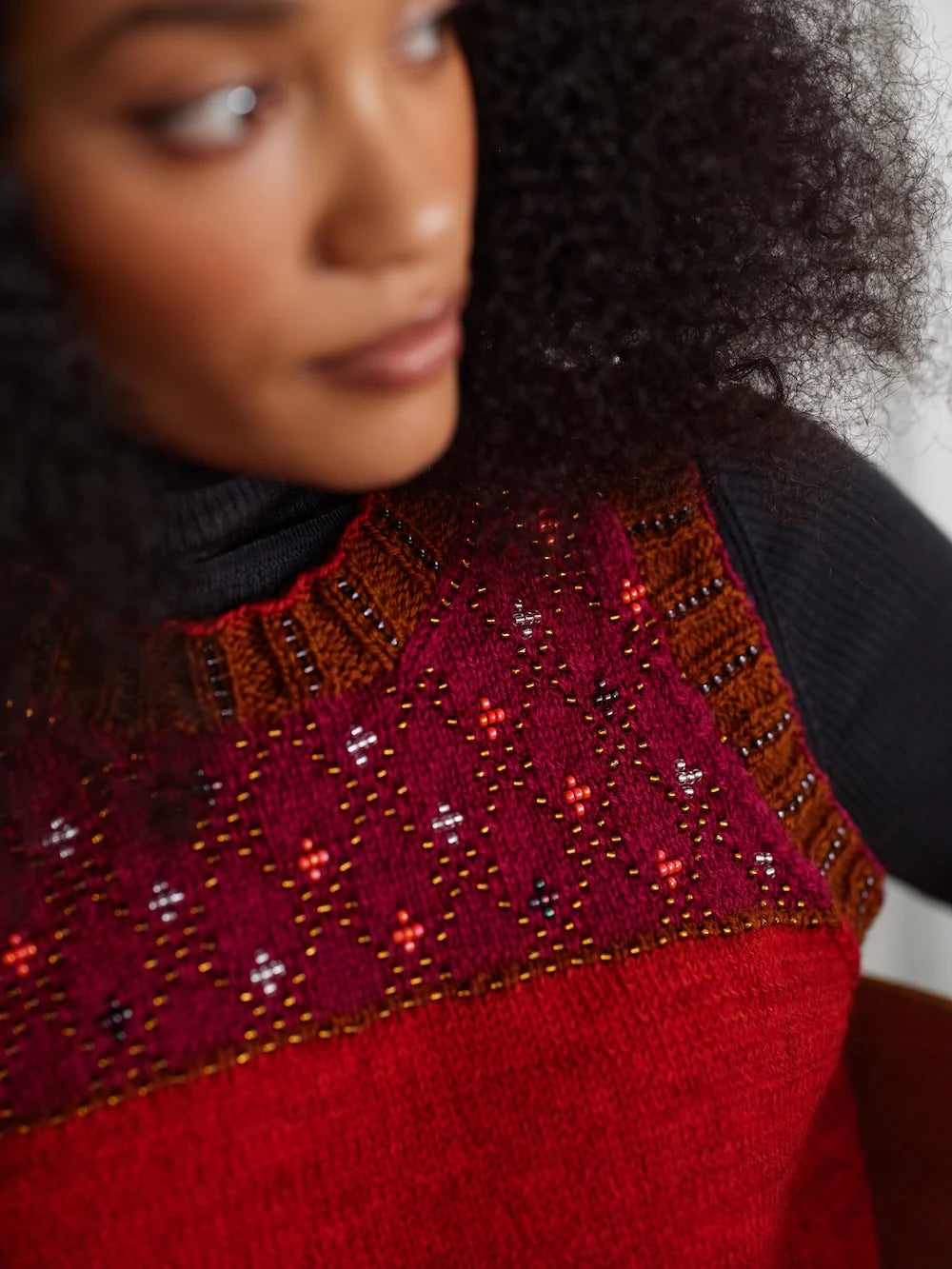 Beaded Colourwork