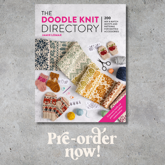 The Doodle Knit Directory: 200 playful colorwork motifs for knitted accessories
