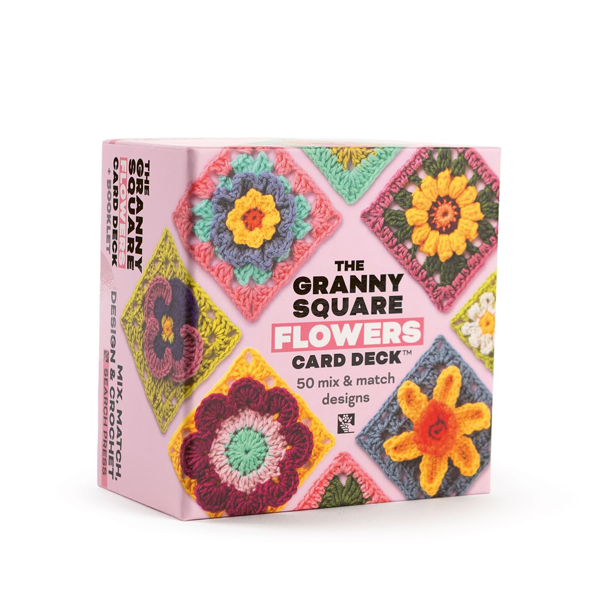 The Granny Square Flowers Card Deck: 50 Mix and Match Designs
