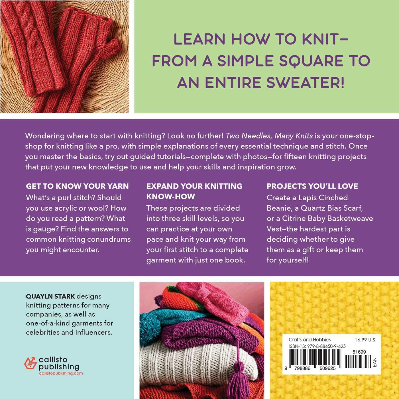 Two Needles, Many Knits