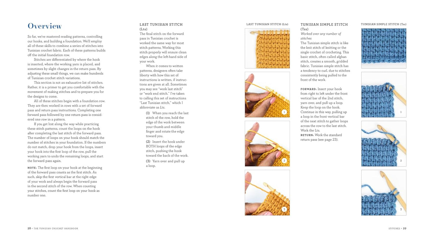 The Tunisian Crochet Handbook by Toni Lipsey