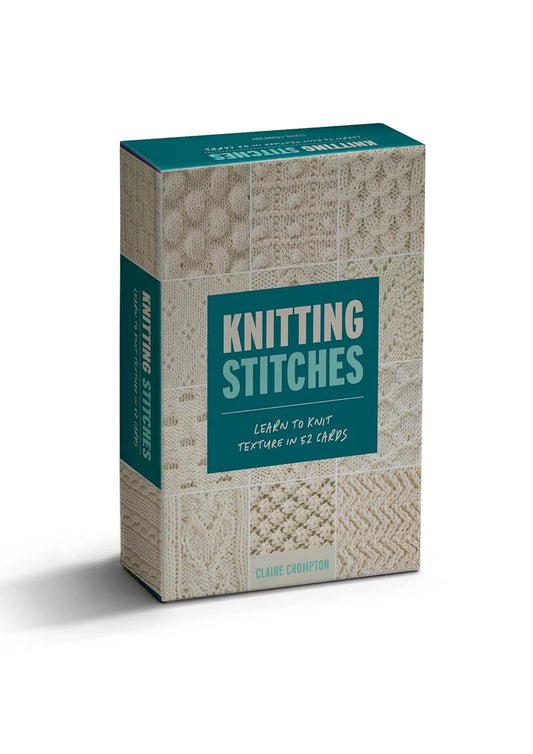 Knitting Stitches Card Deck: Learn to knit texture in 52 cards