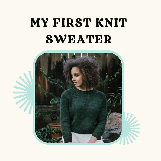 My First Knit Sweater