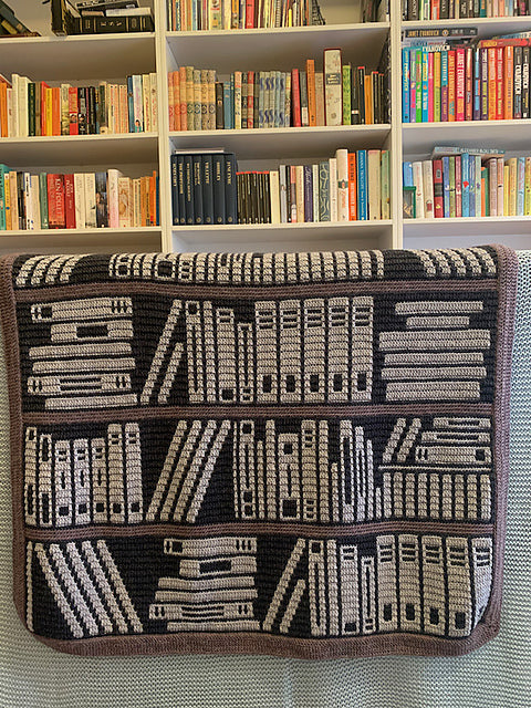 Mosaic Bookcase Pattern