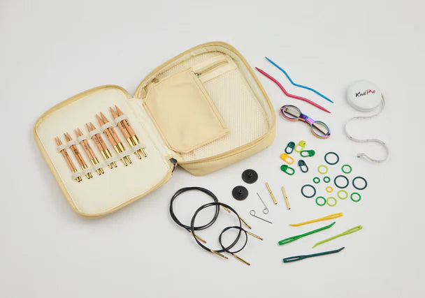 Basix Beech 4" Interchangeable Needle Set