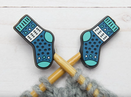 Blue Socks Stitch Stoppers
