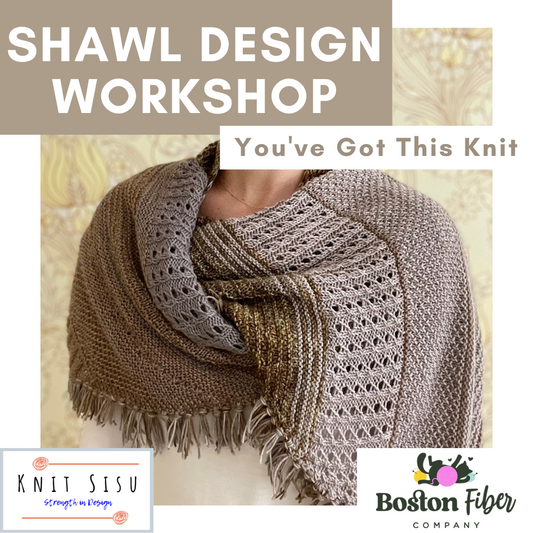 Shawl Design Workshop with Knit Sisu