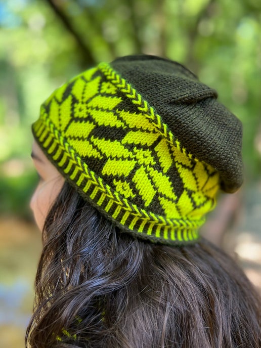Luminous Hat and Cowl Pattern