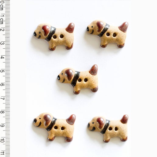 Puppy Dog Buttons