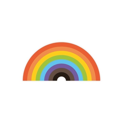 Philly Pride Rainbow Sticker