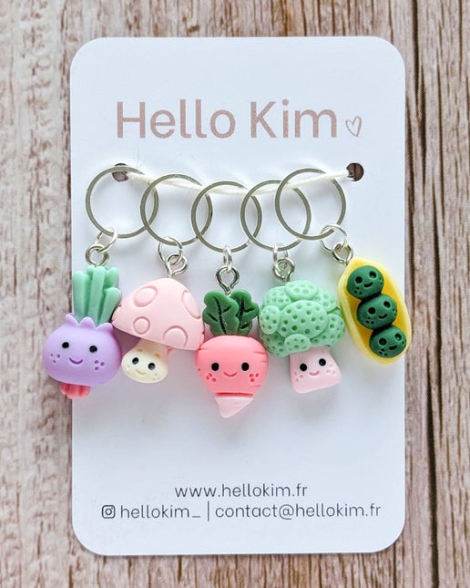 Little Vegetable Stitch Markers