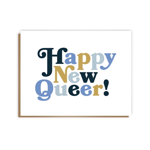 Happy New Queer 2 A2 Card