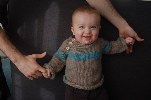 Baltic Baby Sweater Pattern