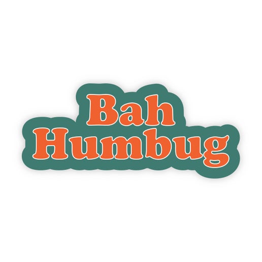 Ba Humbug Sticker